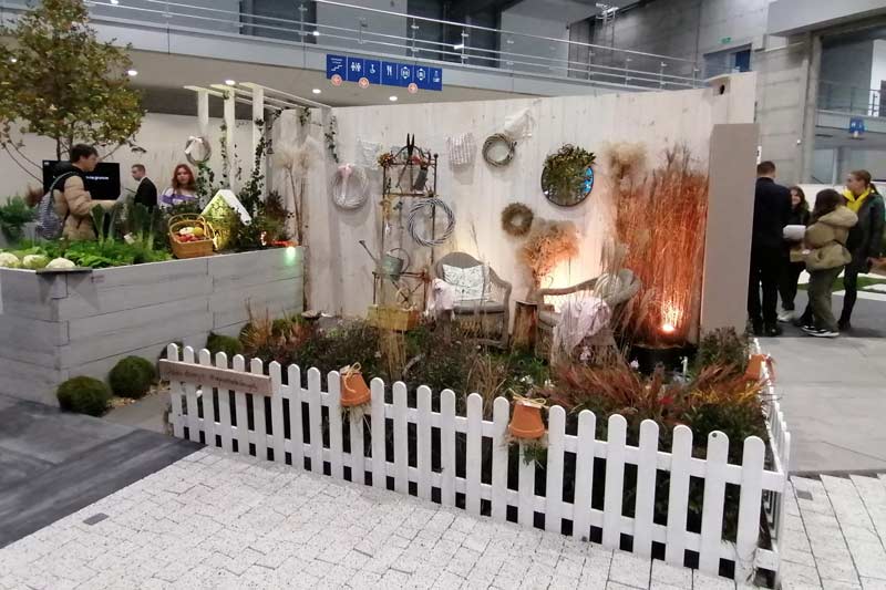 Aranżacja finałowa Ogrodu Ekologicznego I miejsce